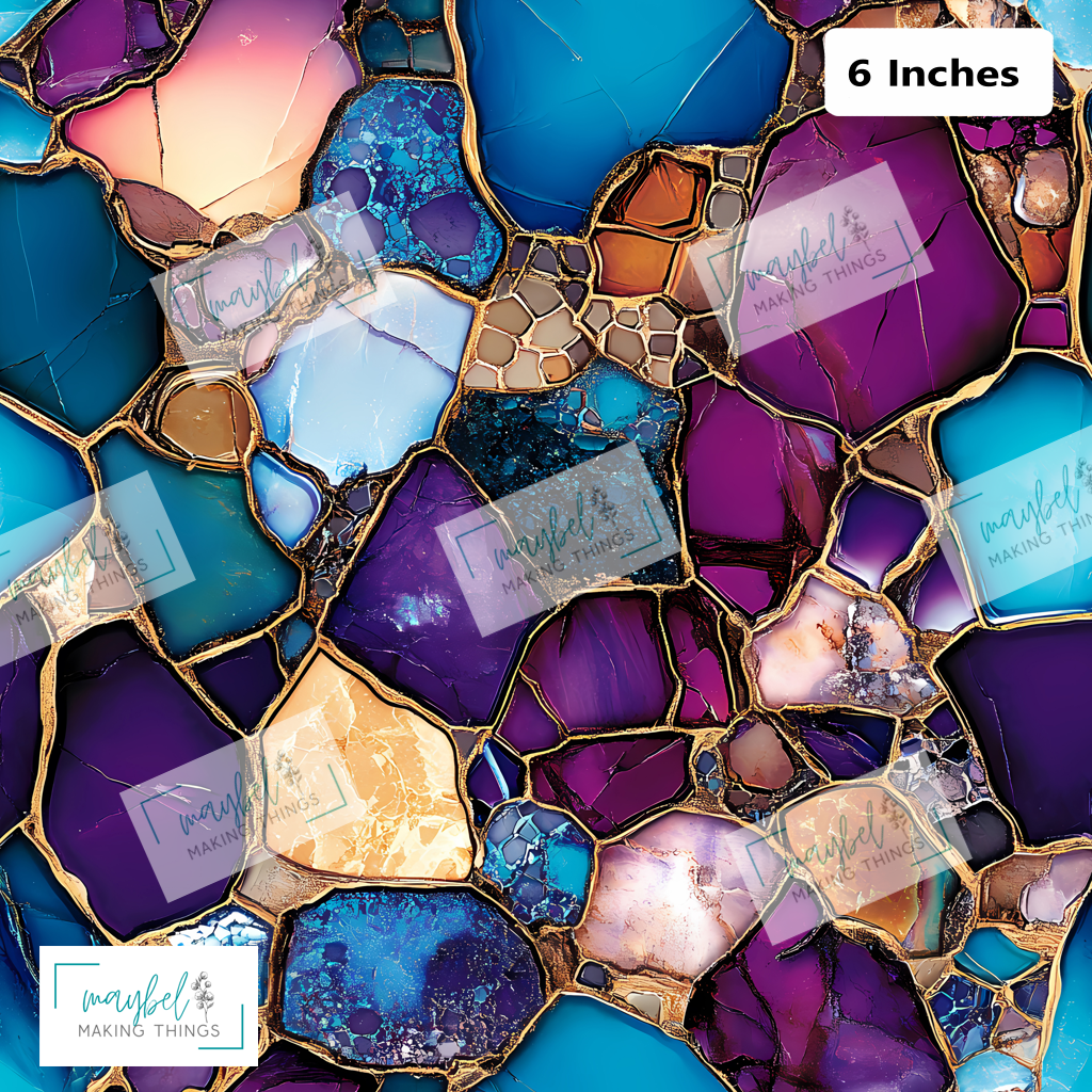 Abstract Glass - Litchi Vinyl 0.5m Retail