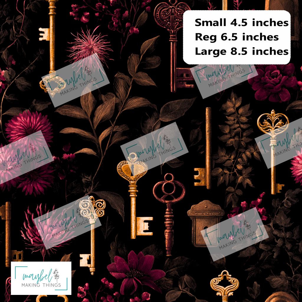 Gothic Floral Antique Keys - Pre-Order Round 5 After Midnight May 2026