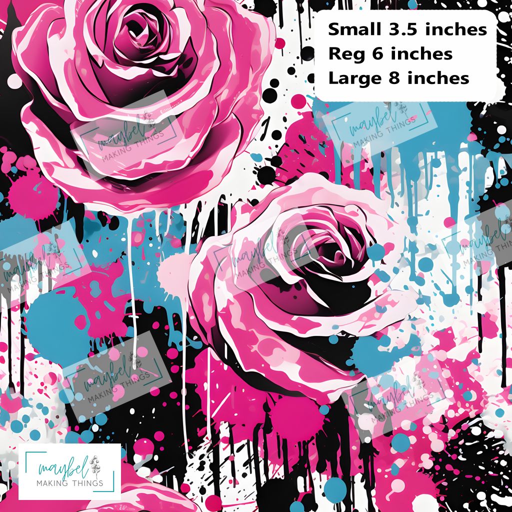 Graffiti Roses - Pre-Order Round 6