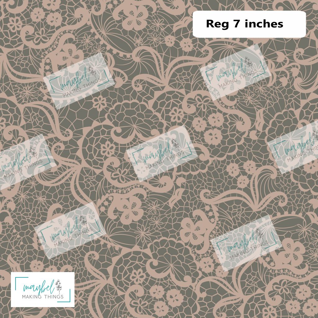 Lace Dreams Dusty Pink on Brown Co-Ordinate - Pre-Order Round 7 Mythical and Macabre July 2026