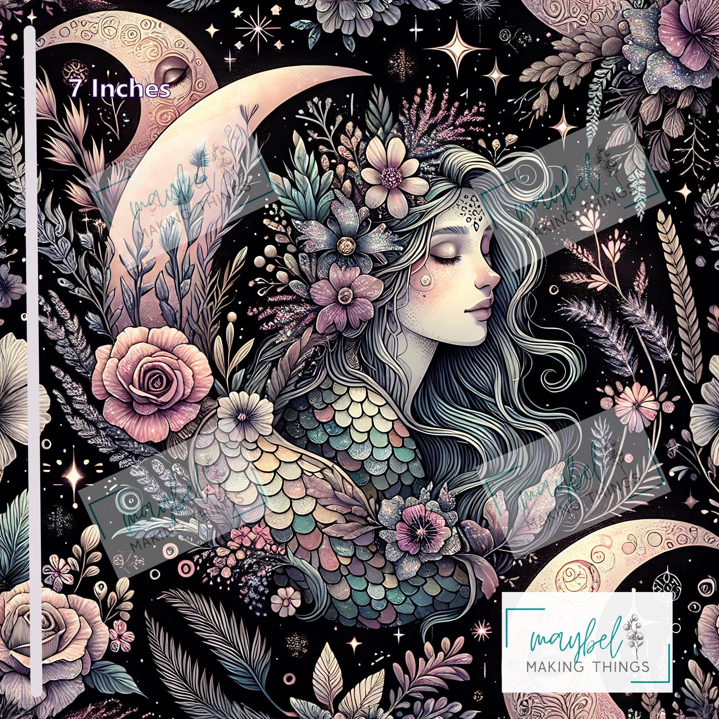 Whimsical Fairy - Cotton Canvas 1m Retail