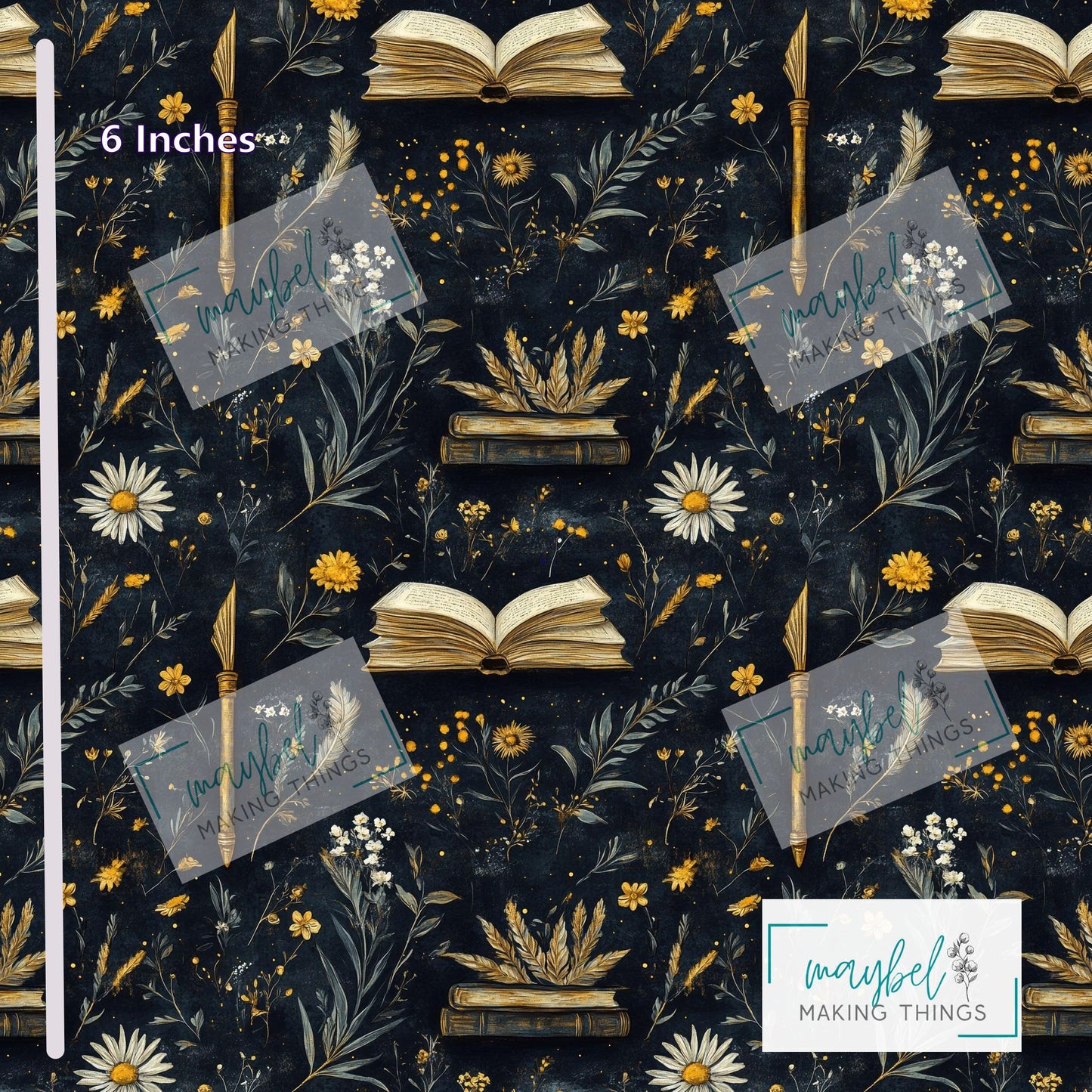 Books and daisies - Pre-Order Round 3