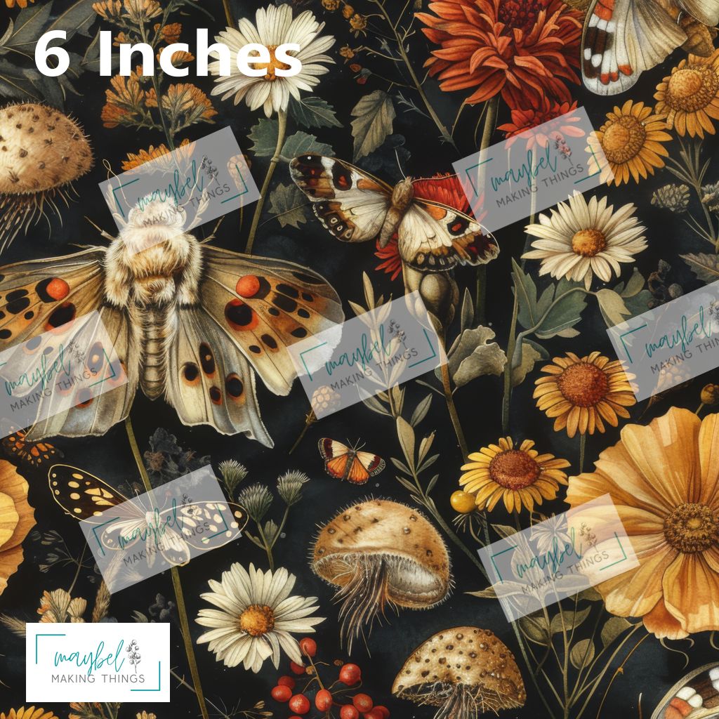 Wildflowers and Moth- Pre-Order Round 4