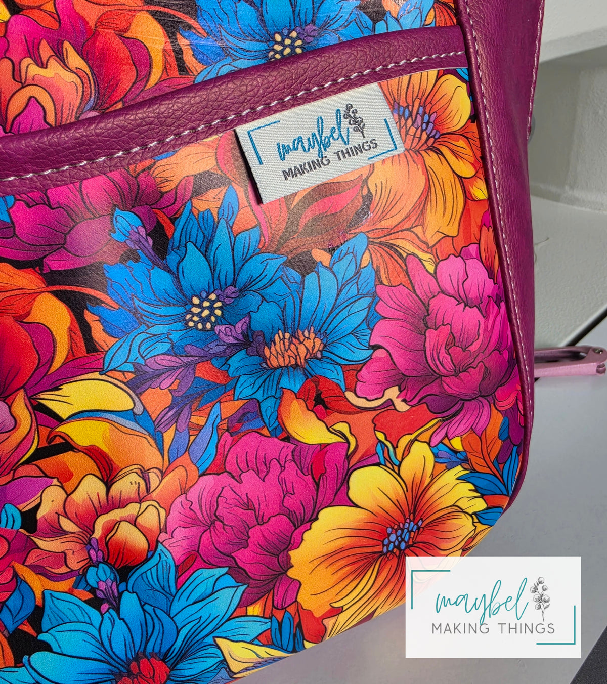 Autumn floral Blue, Pink and Orange - Pre-Order Round 8 Bloom in the Wild August 2026