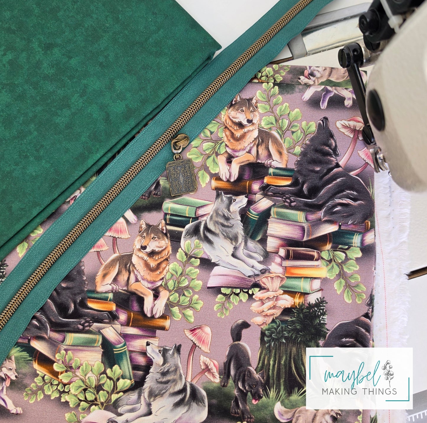 Night Garden Green - Co-Ord - Pre-Order Round 4 Wild and Fierce April 2026