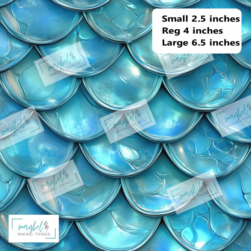 Scales - Bright Blue Coordinate - Pre-Order Round 8 Bloom in the Wild August 2026