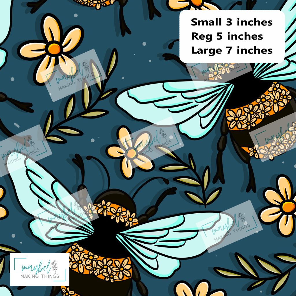 Floral Teal Honey - Pre-Order Round 8 Bloom in the Wild August 2026