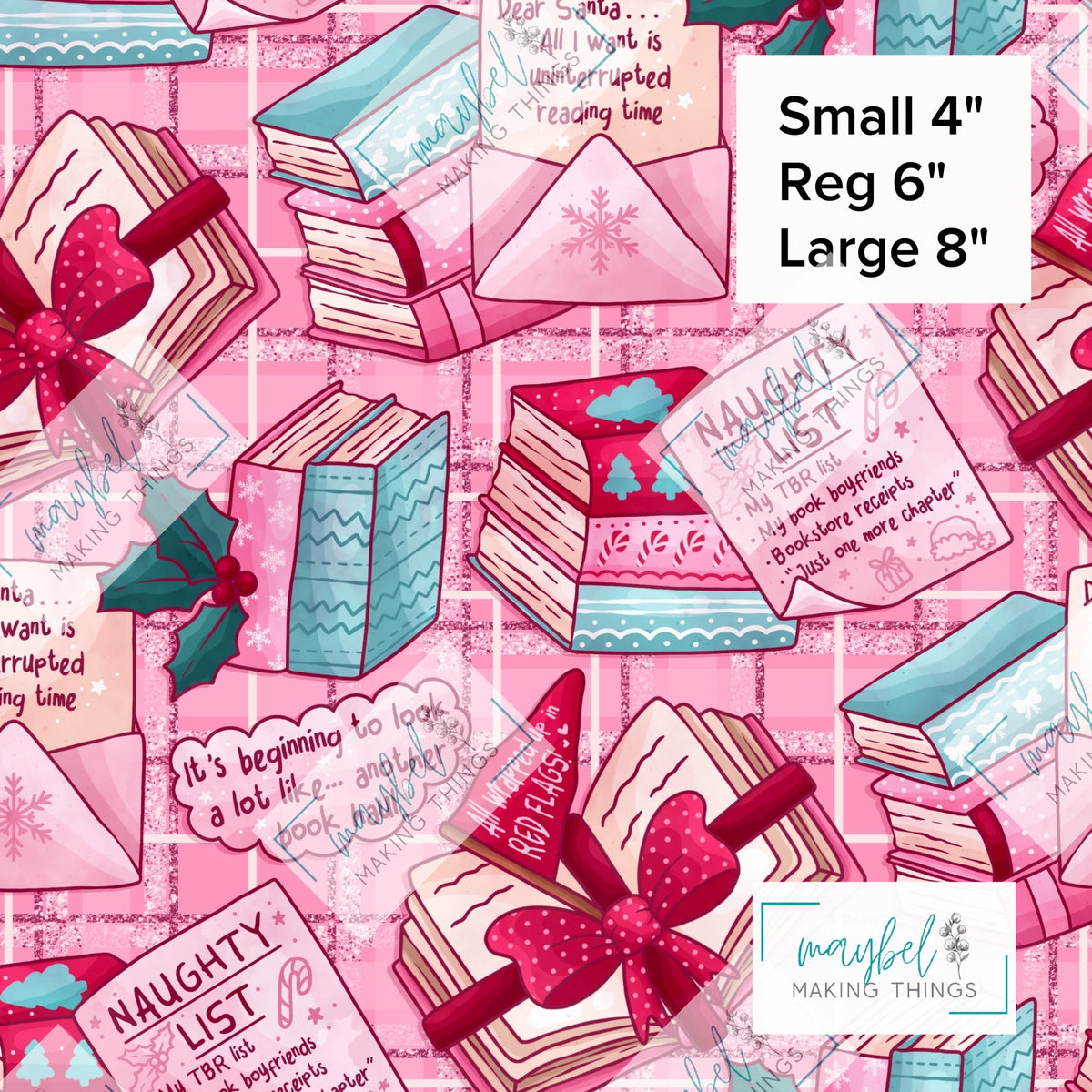 Wrapped in Red Flags Gingham - Pre-Order Round 10 Pretty Wild Things and Paperbacks October 2026