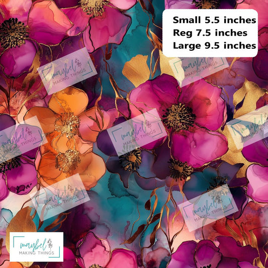 Bloom Riot - SMALL - Smooth Vinyl 0.5m Retail