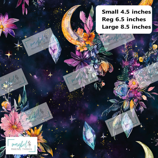 Boho Floral Moon Crystal - Pre-Order Round 5 After Midnight May 2026