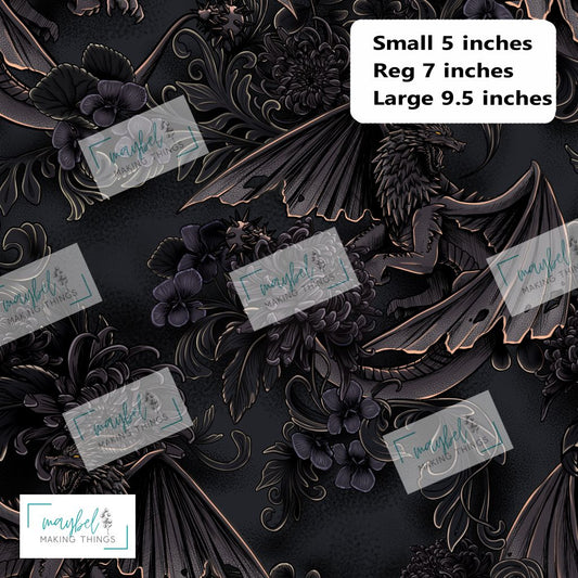 Camouflage Dragon- REGULAR - Smooth Vinyl 0.5m Retail