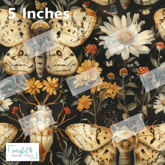 Daisy and Moth - Cotton Canvas 1m Retail