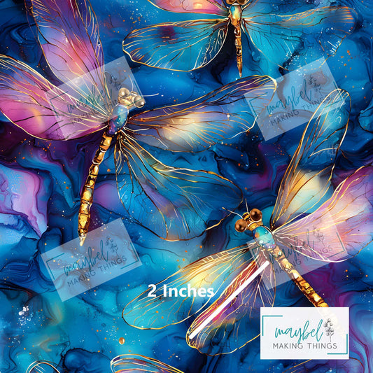 Dragonfly Blue - Smooth Vinyl 0.5m Retail