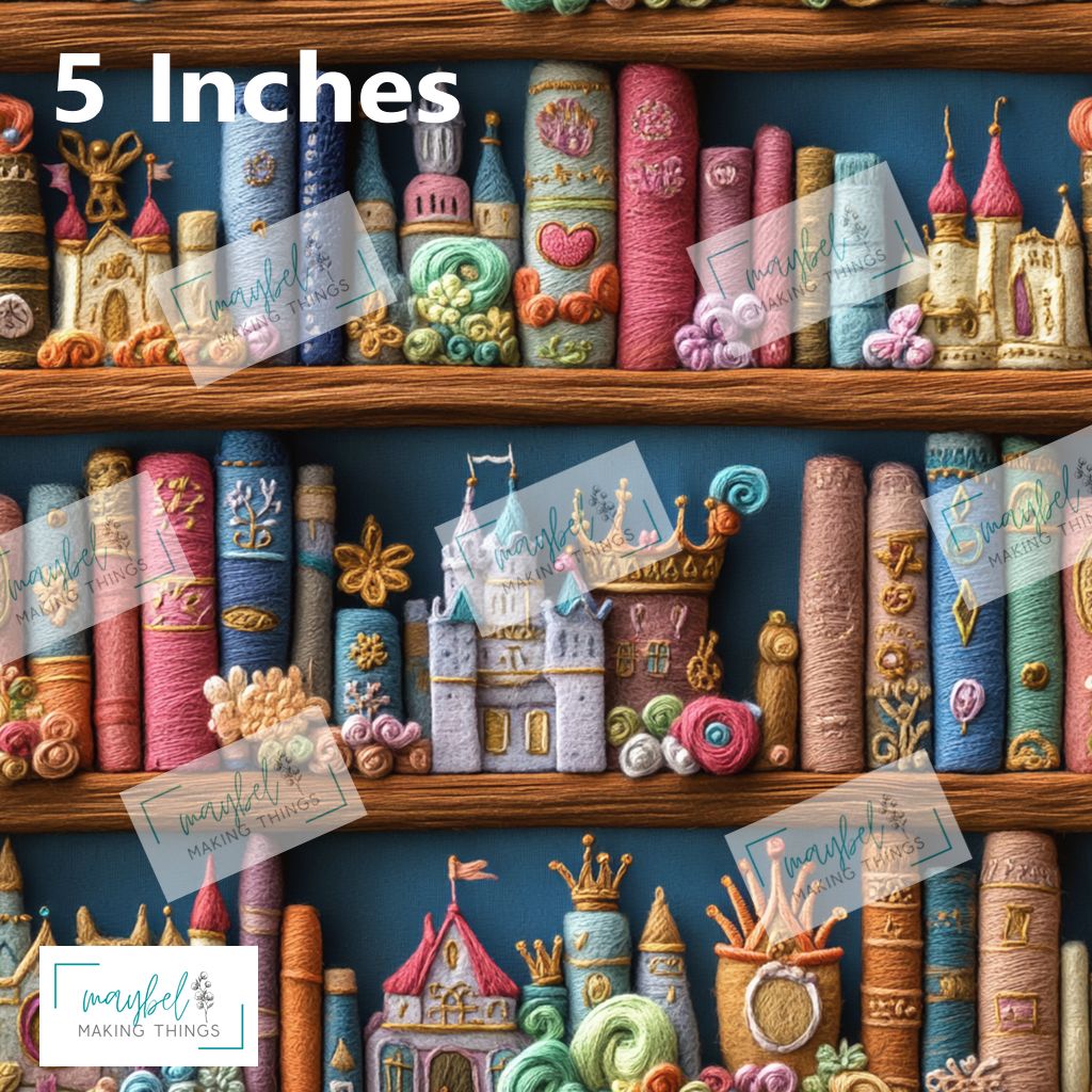 Faux Felt Castle Bookshelf - Pre-Order Round 5