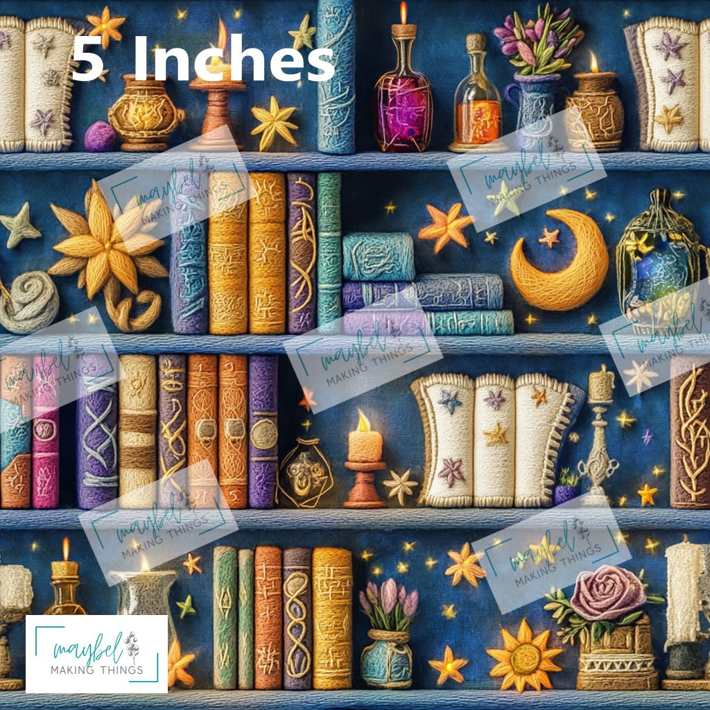 Faux Felt Storytime Books - Smooth Vinyl 0.5m Retail