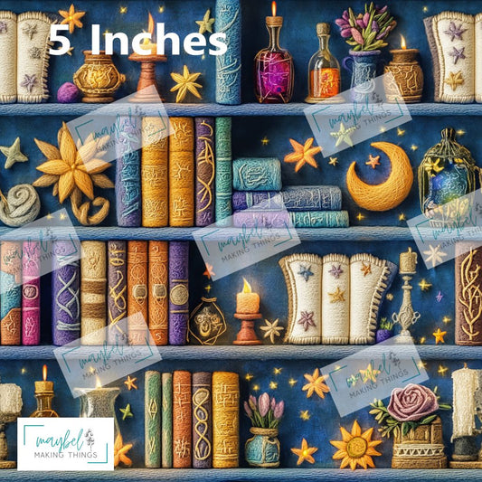 Faux Felt Storytime Books - Smooth Vinyl 0.5m Retail