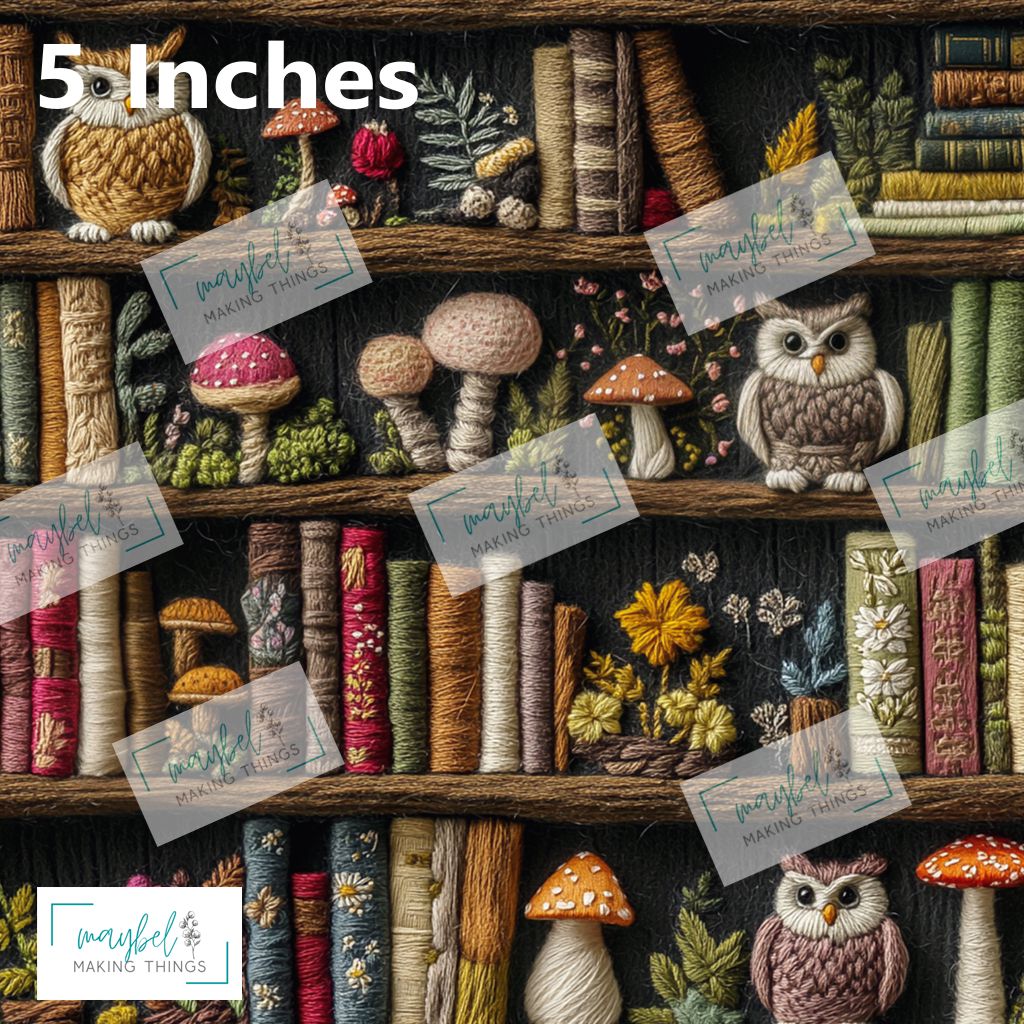 Faux Felt Owls and Books - Pre-Order Round 4