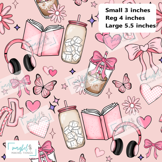 Girlie Books SMALL - Litchi Vinyl 0.5m Retail