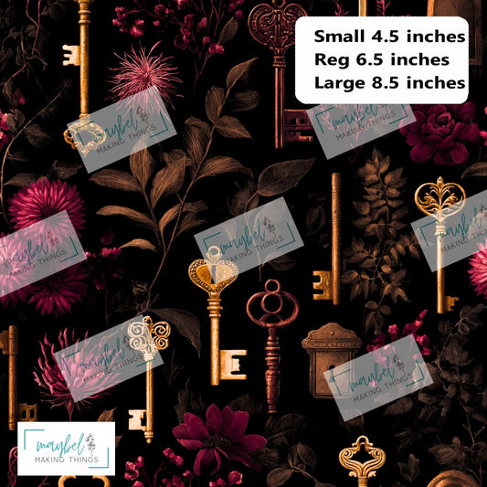 Gothic Floral Antique Keys - Pre-Order Round 5 After Midnight May 2026