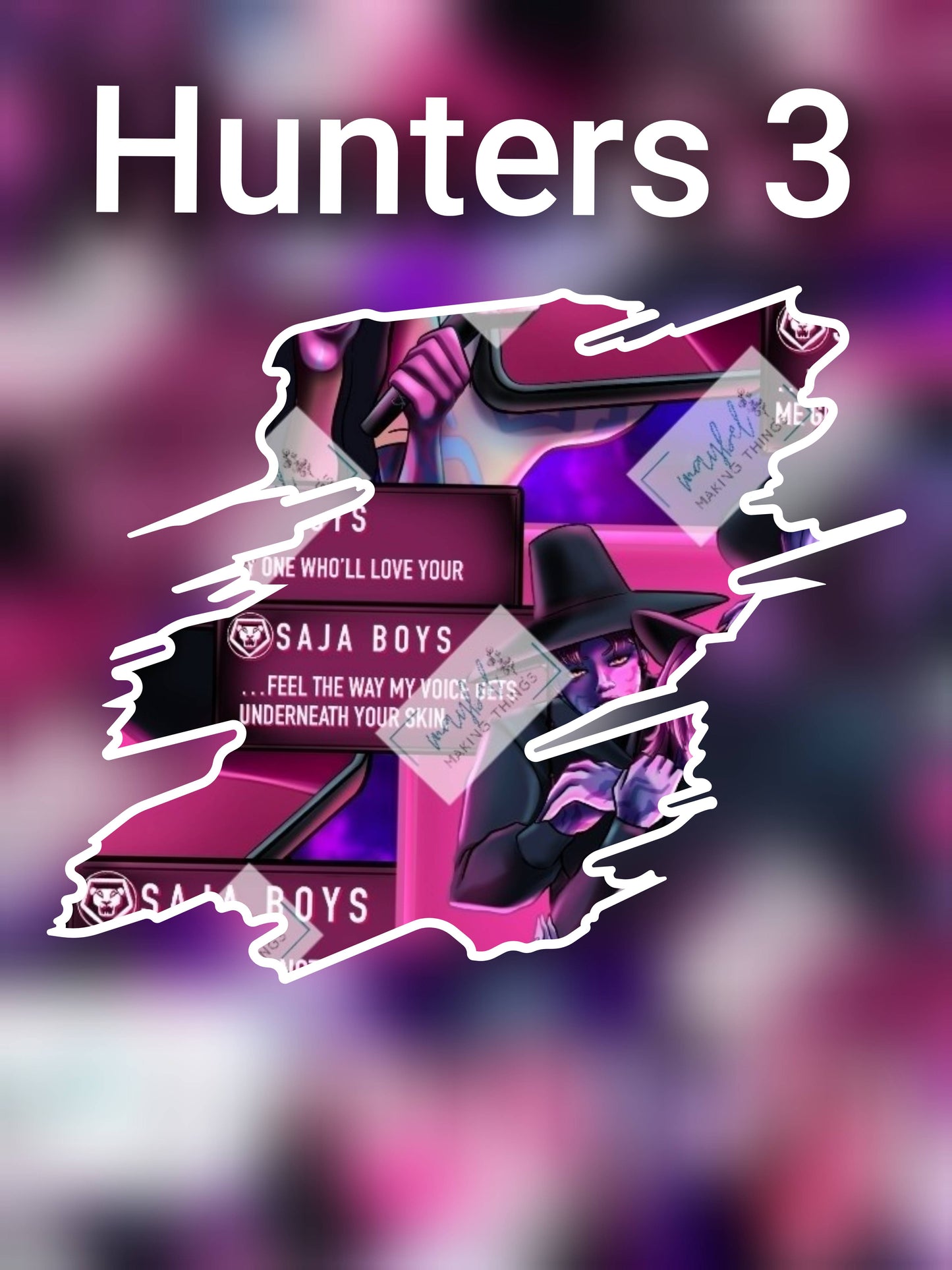 Hunters 3 - Litchi Vinyl 0.5m Retail