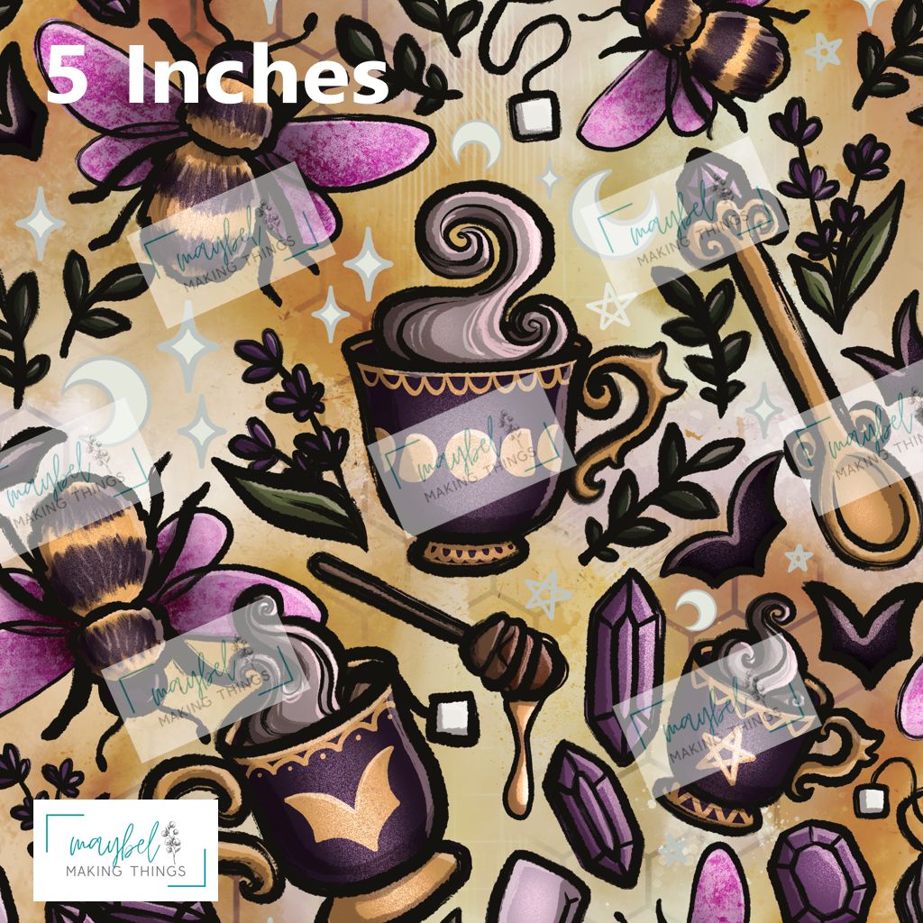 Honey Tea Gold - Litchi Vinyl 0.5m Retail