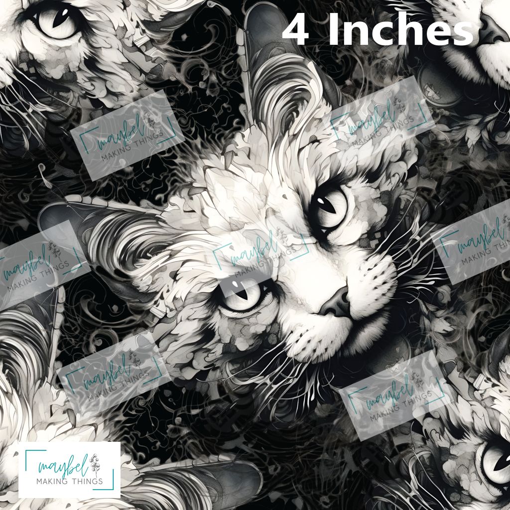 Ink Cats - Litchi Vinyl 0.5m Retail