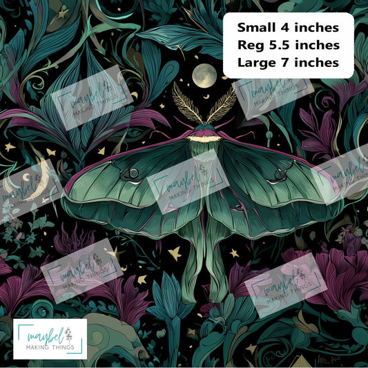 Jade Green Moths - Pre-Order Round 5 After Midnight May 2026