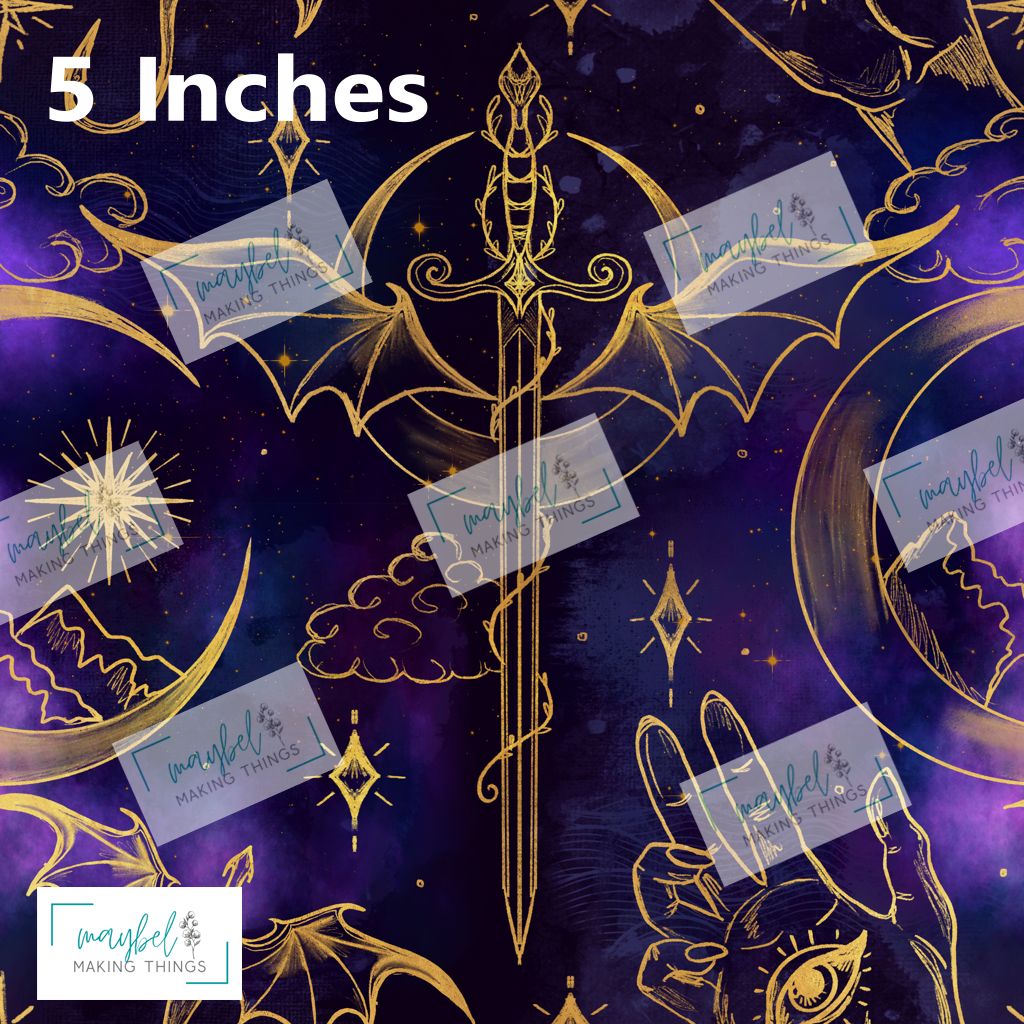 Lace and Gold Purple - Pre-Order Round 6