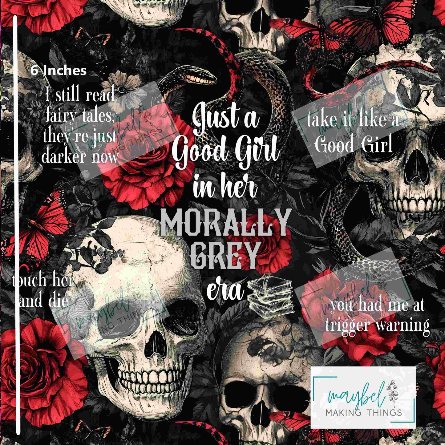Morally Grey - Litchi Vinyl 0.5m Retail