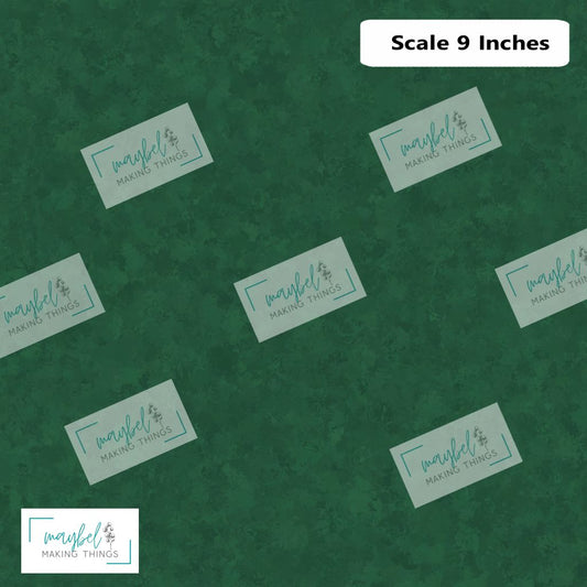Night Garden Green - Smooth Vinyl 0.5m Retail