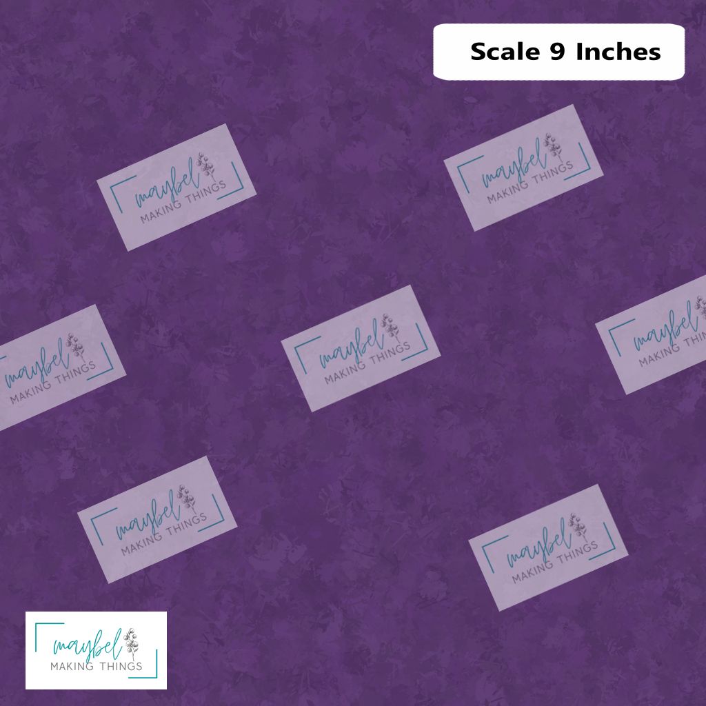 Night Garden Velvet Violet- Litchi Vinyl 0.5m Retail