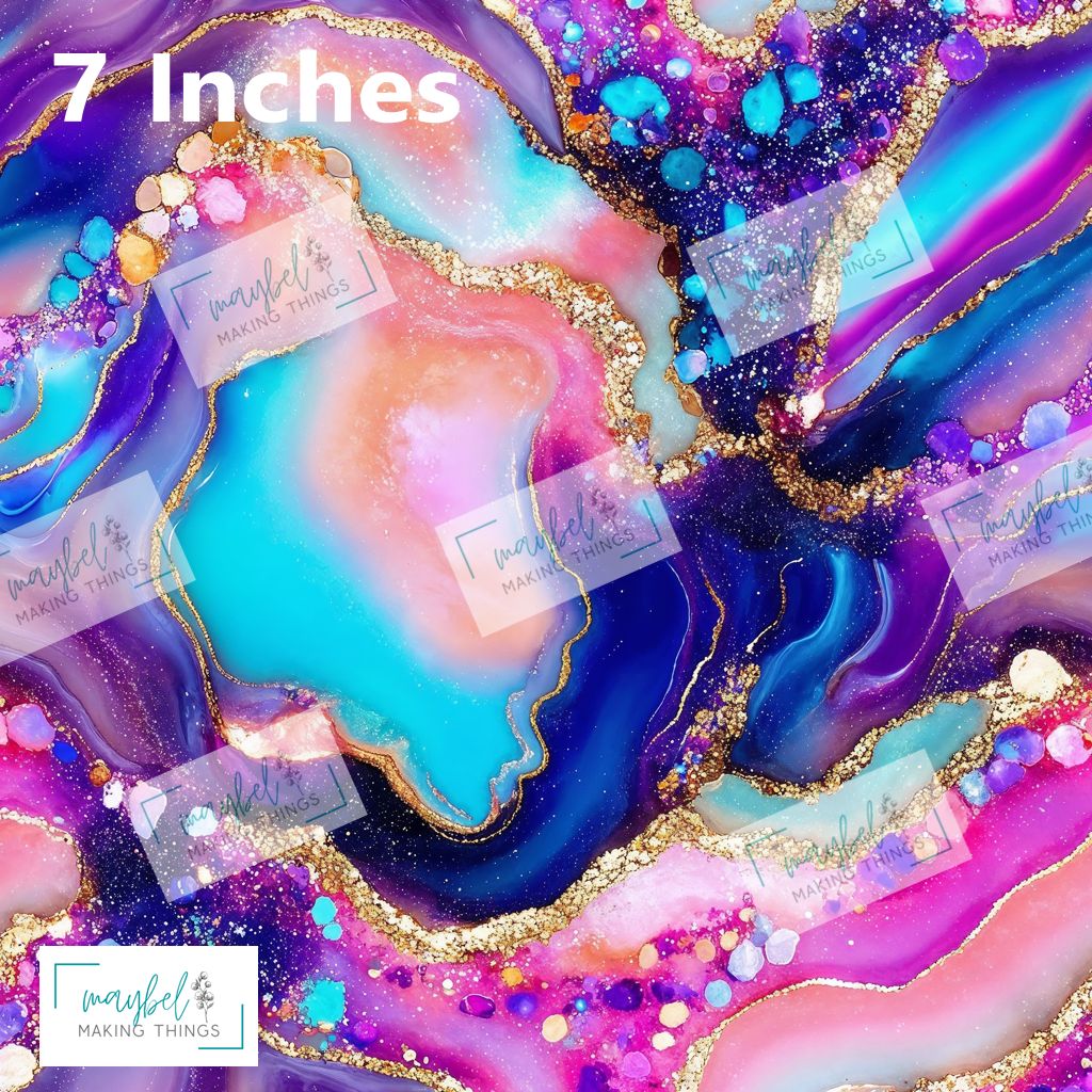 Pastel Glitter Geode - Pre-Order Round 6