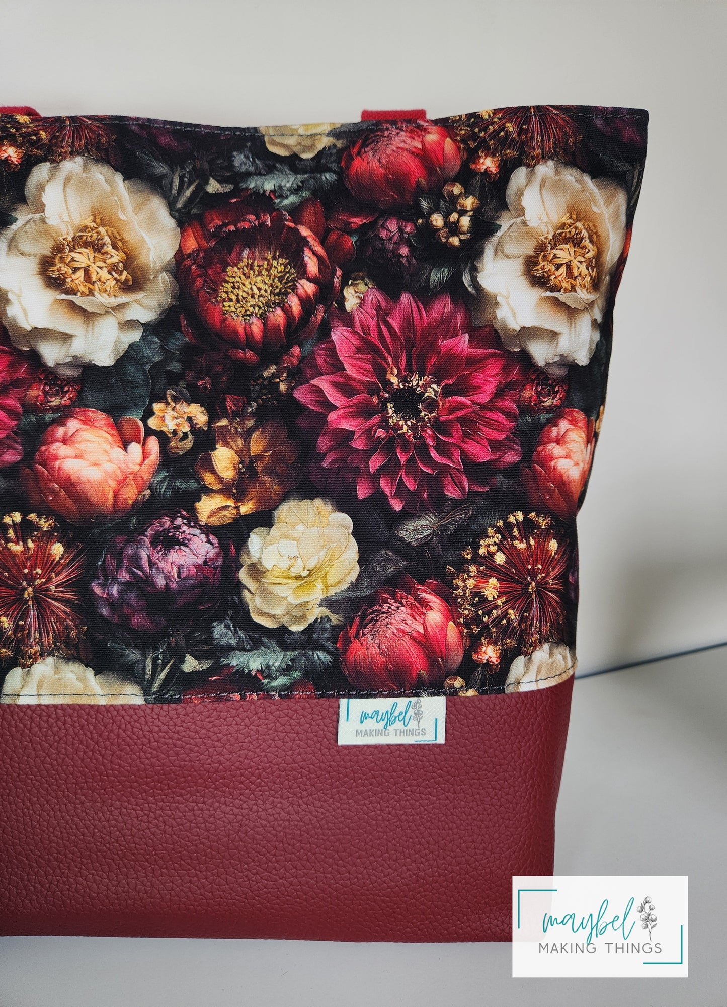 Maroon Floral - Pre-Order Round 4