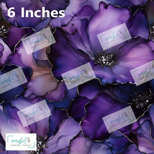 Purple Alcohol Ink Smooth Vinyl 0.5m Retail