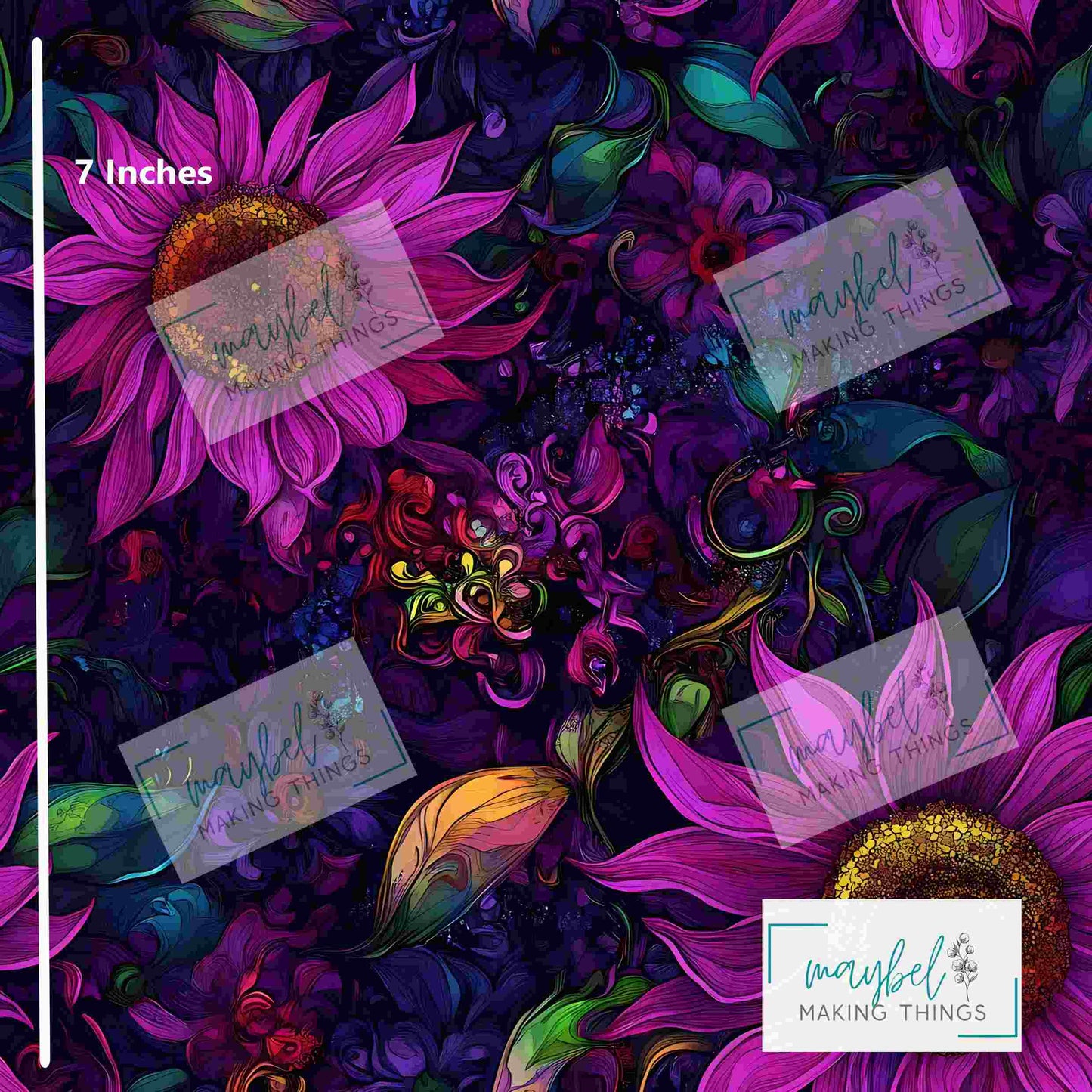 Purple Sunflower- Pre-Order Round 2