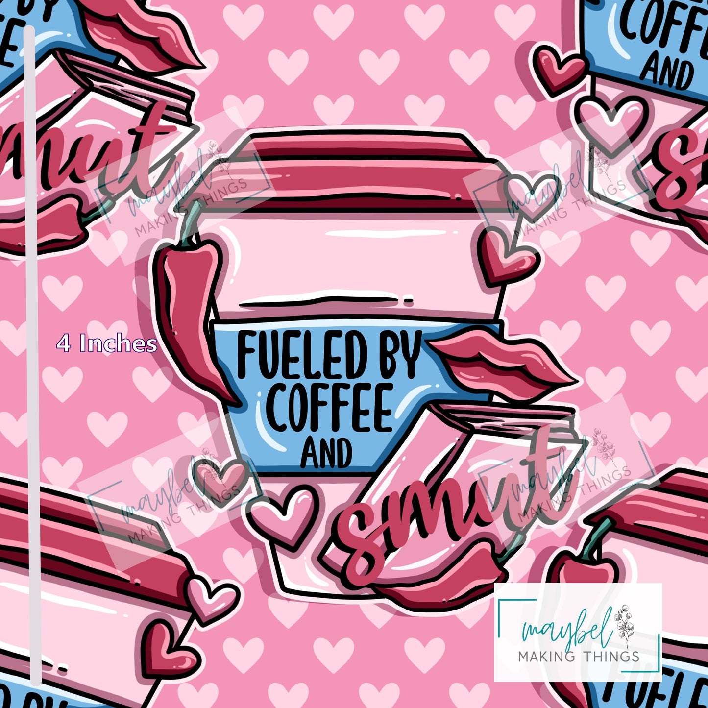 Water Sling - Fueled by Coffee and Smut (In Stock)