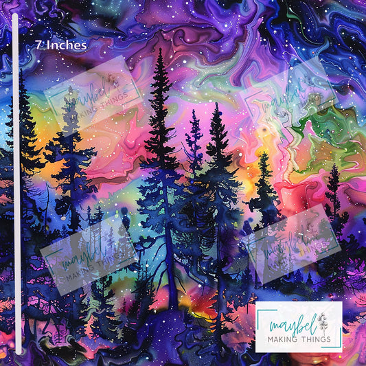 Alcohol Ink Forest - Litchi Vinyl 0.5m Retail