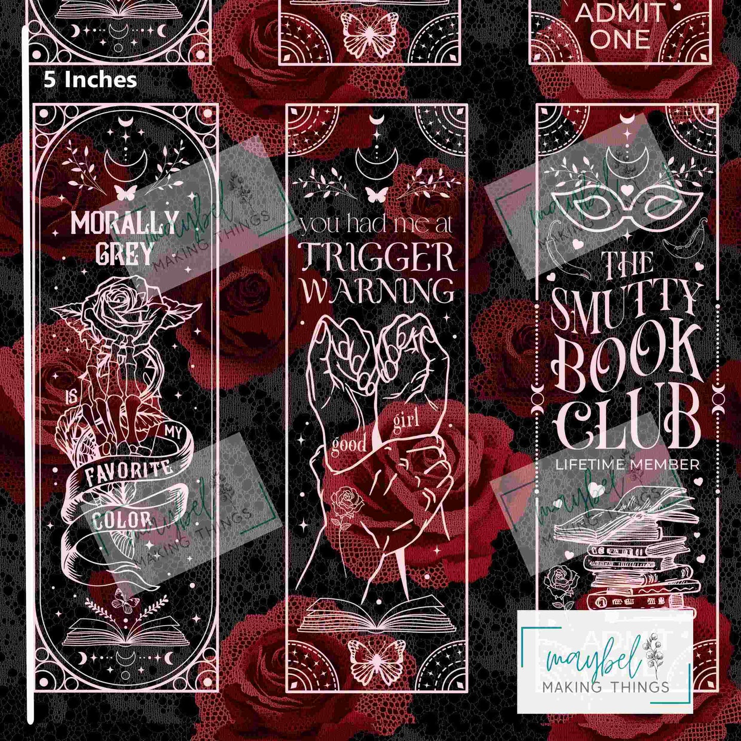 Smutty Book Club - Litchi Vinyl 0.5m Retail