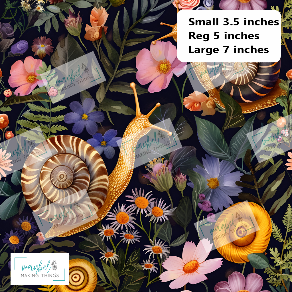 Snail Pink Floral - Pre-Order Round 2 February 2026