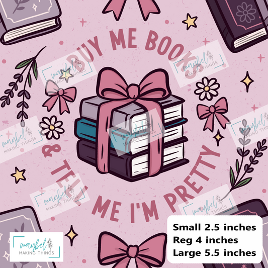 Tell me I'm Pretty SMALL - Smooth Vinyl 0.5m Retail