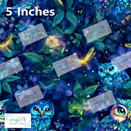 Whimsical Owl - Smooth Vinyl 0.5m Retail