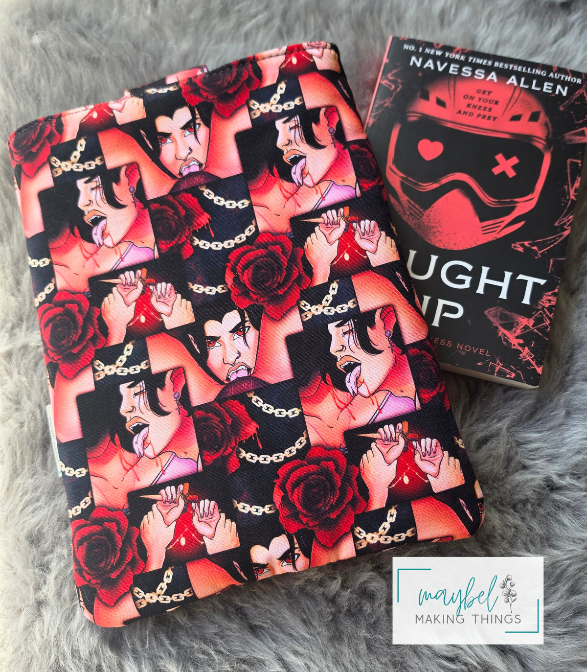 Large Book Sleeve - Vampire Suck Me (In Stock)