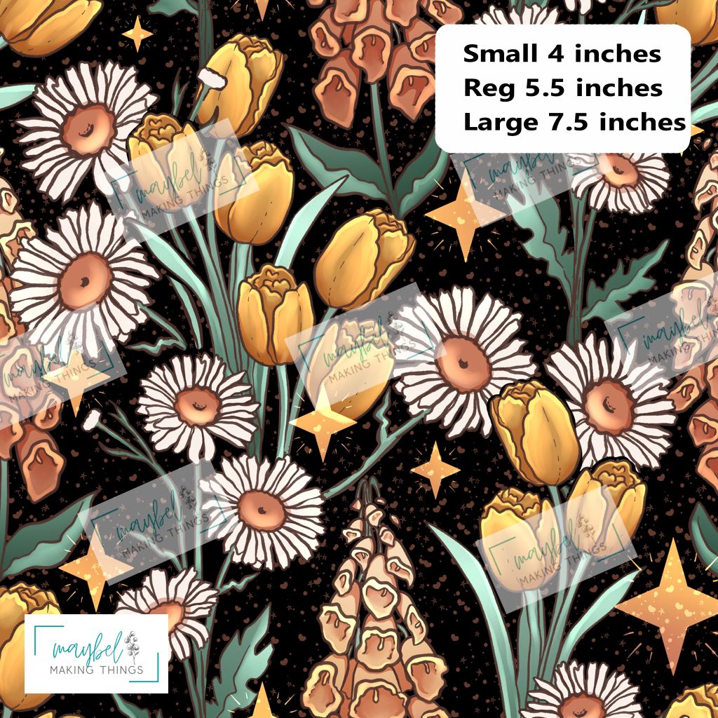 Daisy Tulips - Pre-Order Round 9 Paws, Petals and Pages September 2026
