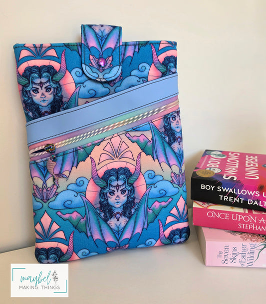 Large Book Sleeve - Ocean DragonMiss (In Stock)