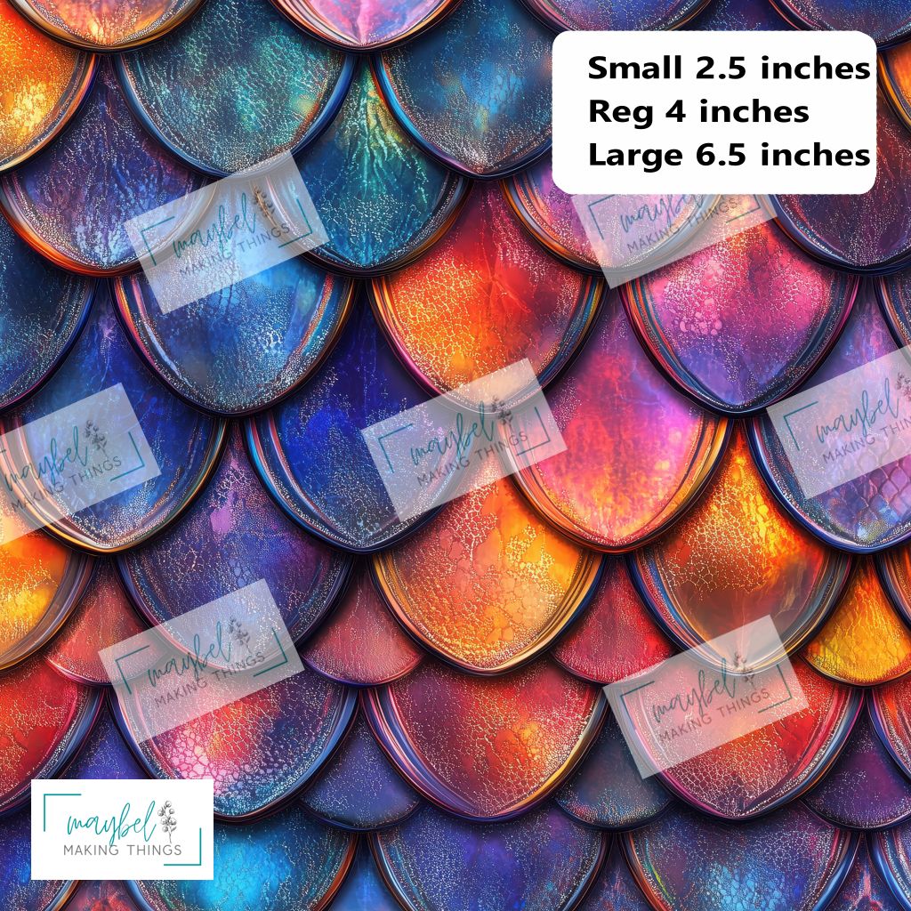 Scales -  Multicolour- Coordinate - Pre-Order Round 8 Bloom in the Wild August 2026