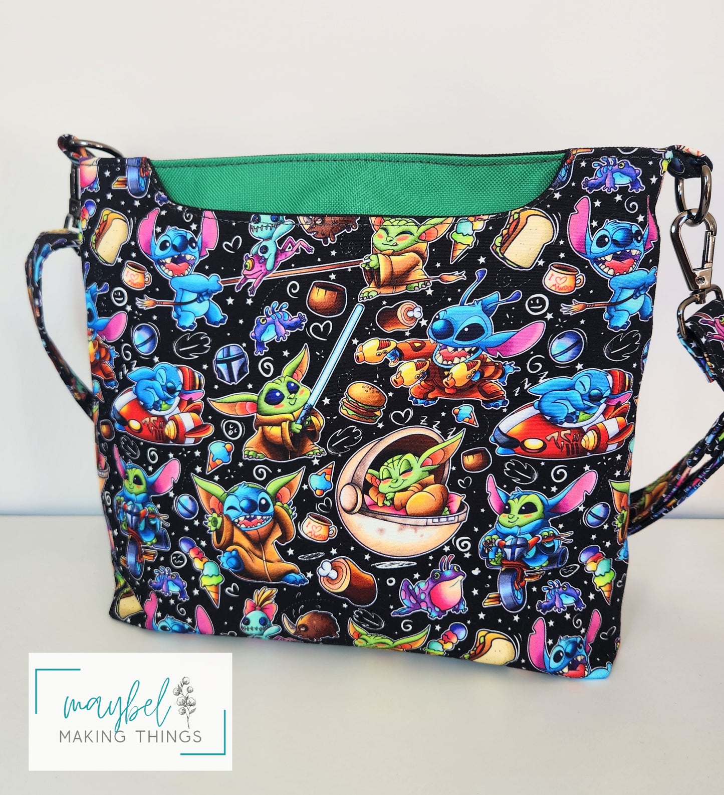 Crossbody Bag - SW's Alien "The One With More Me Know"
