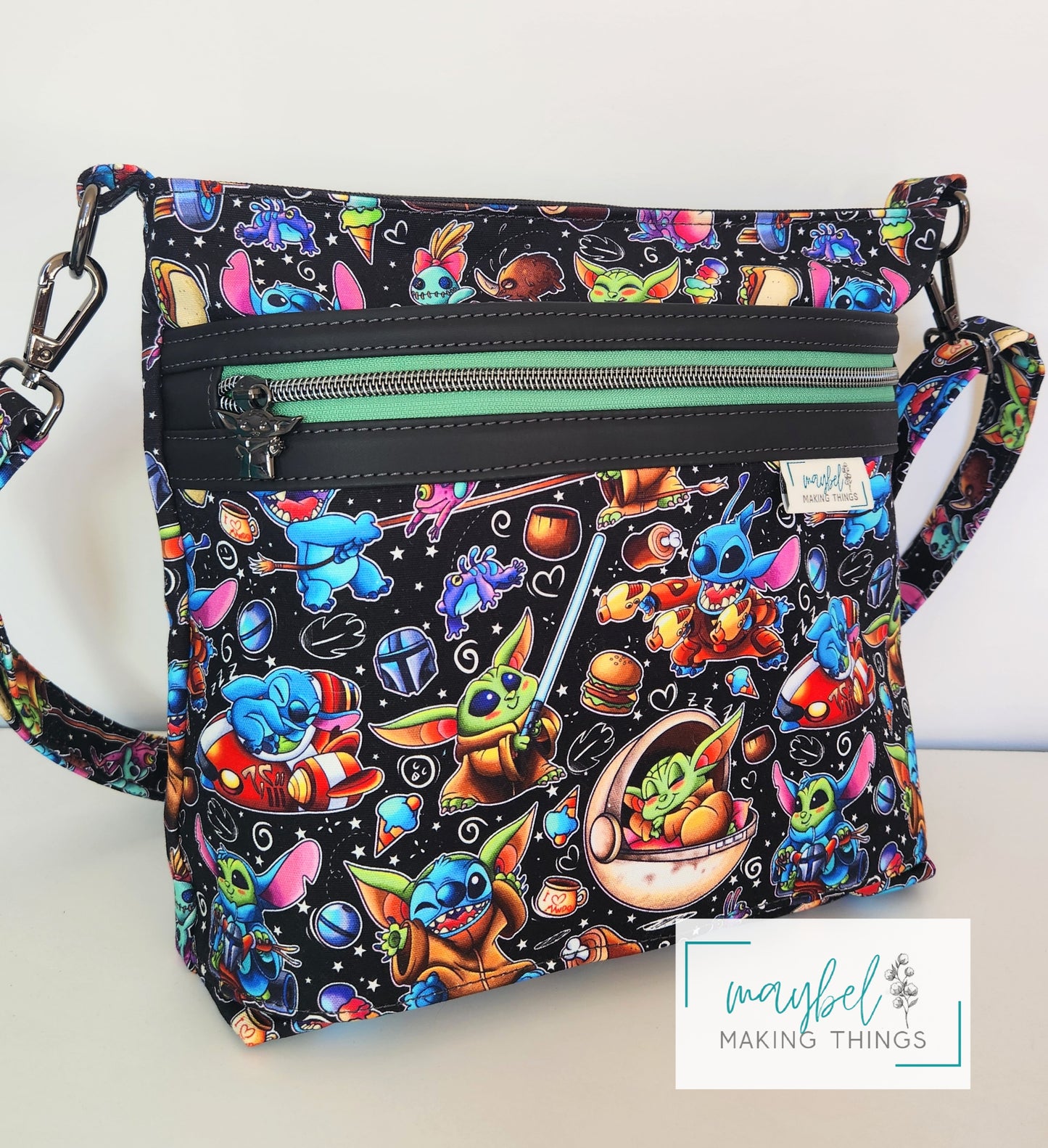 Crossbody Bag - SW's Alien "The One With More Me Know"