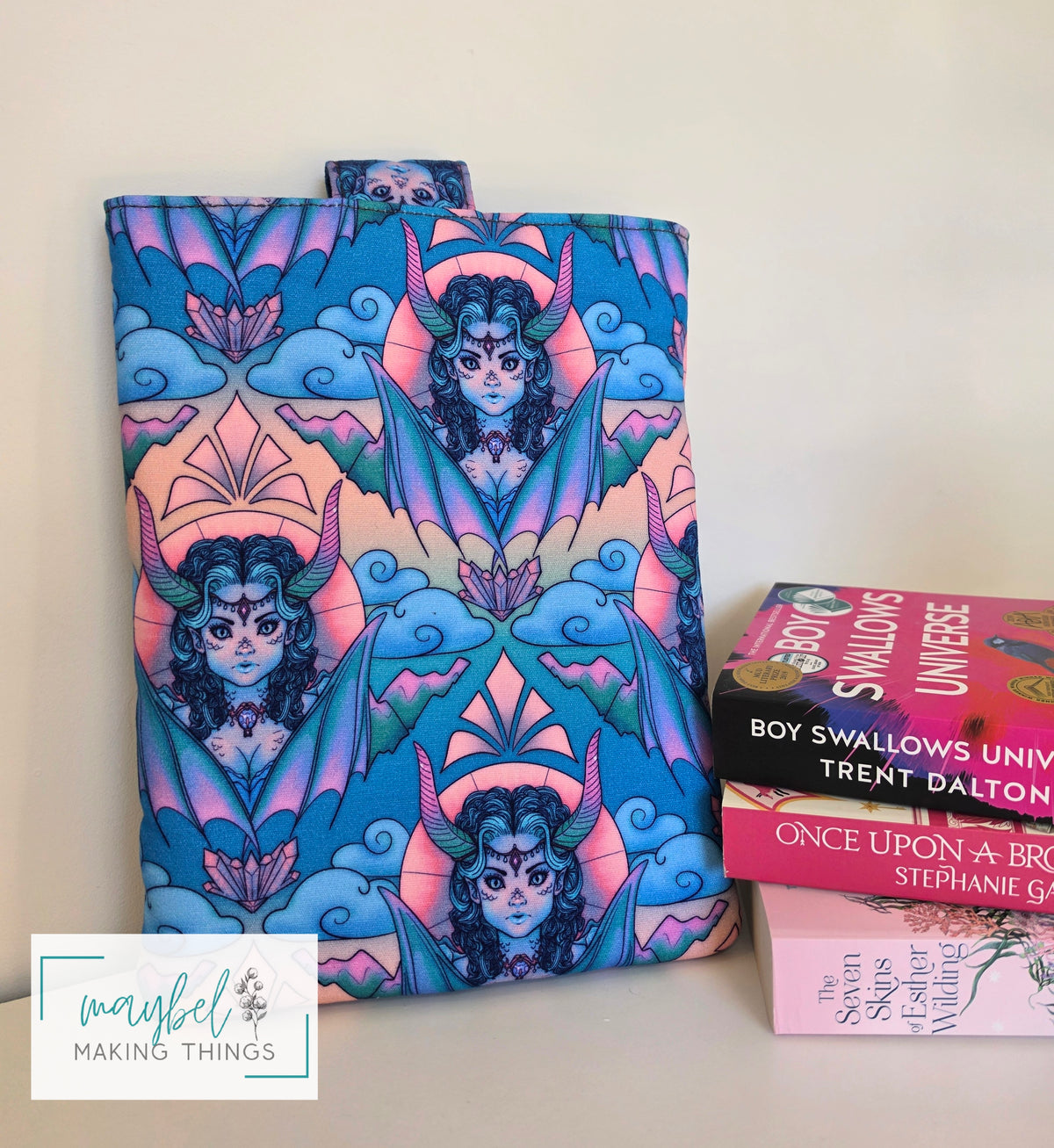 Large Book Sleeve - Ocean DragonMiss (In Stock)