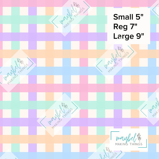 Pastel Gingham Coordinate - Pre-Order Round 10 Pretty Wild Things and Paperbacks October 2026