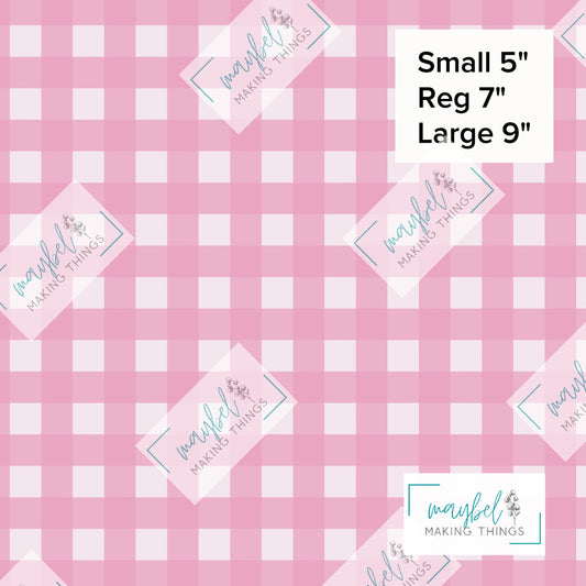 Baby Doll Pink Gingham Coordinate - Pre-Order Round 10 Pretty Wild Things and Paperbacks October 2026